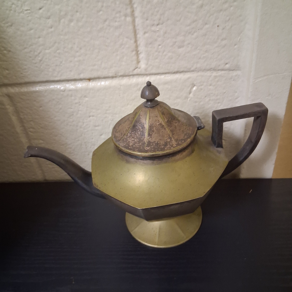 Vintage Brass Teapot